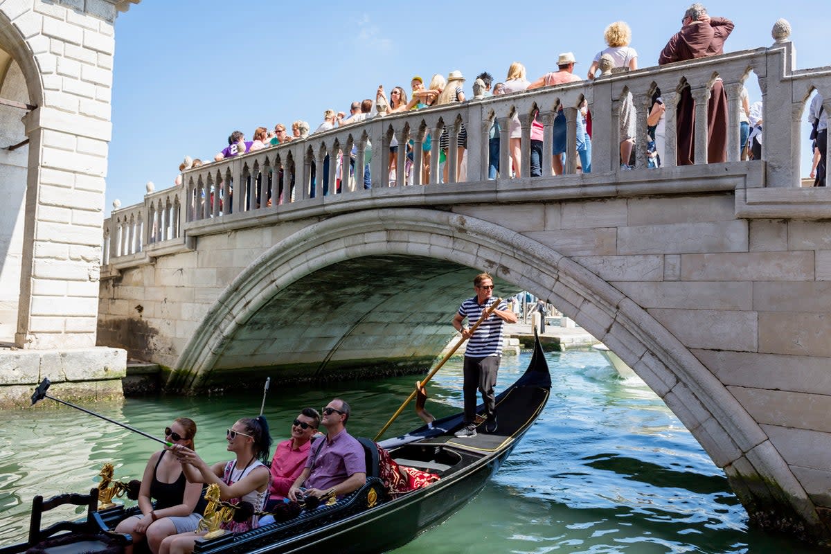 Venice is set to introduce tourist entry fees after Unesco warnings   (Getty Images)