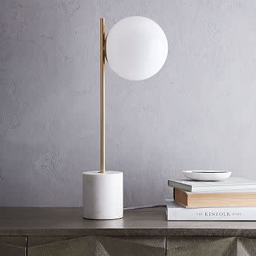 8) Sphere & Stem Table Lamp