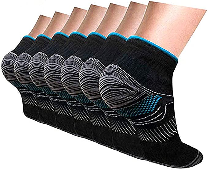 Aispark Compression Socks for Women and Men, Low Cut (Photo via Amazon)