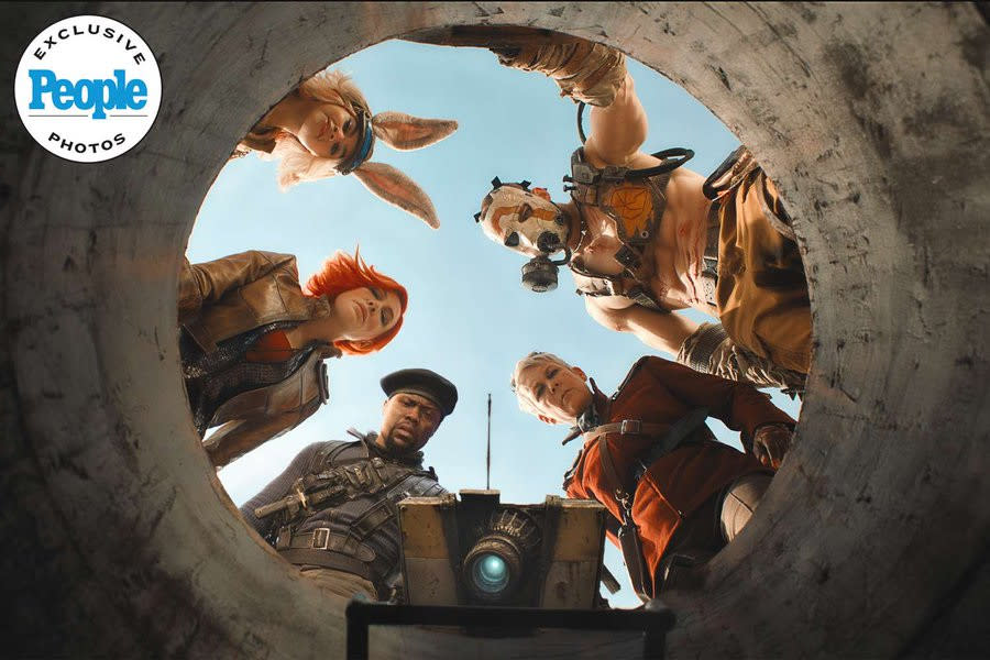 Así se ven los personajes del videojuego de Borderlands en la adaptación live-action