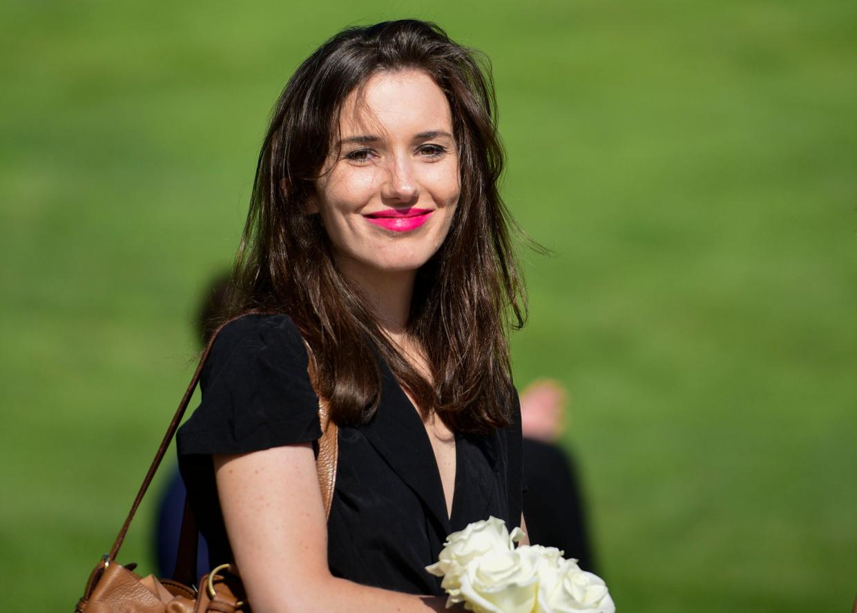 Kick Kennedy attends a remembrance celebration for Robert F. Kennedy event at Arlington National Cemetery.