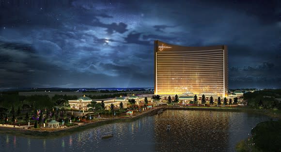 Rendering of Wynn Boston Harbor.