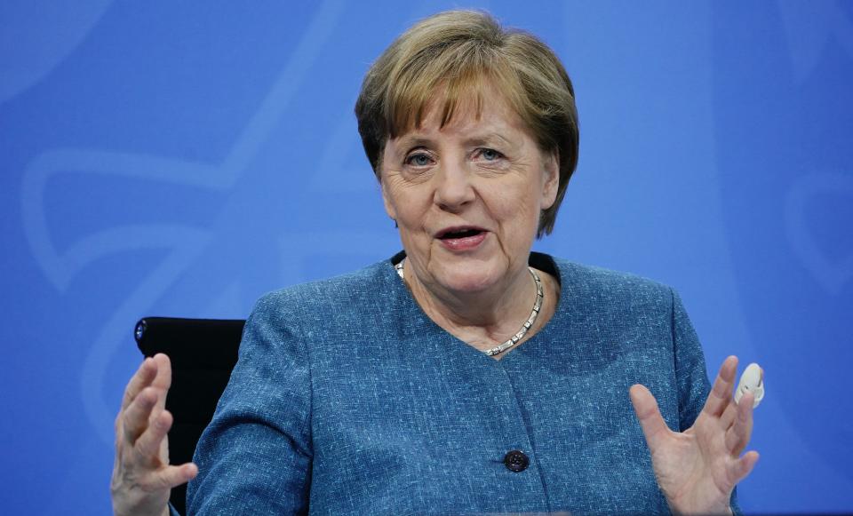 German chancellor Angela Merkel. Photo: Michael Kappeler/AFP via Getty Images