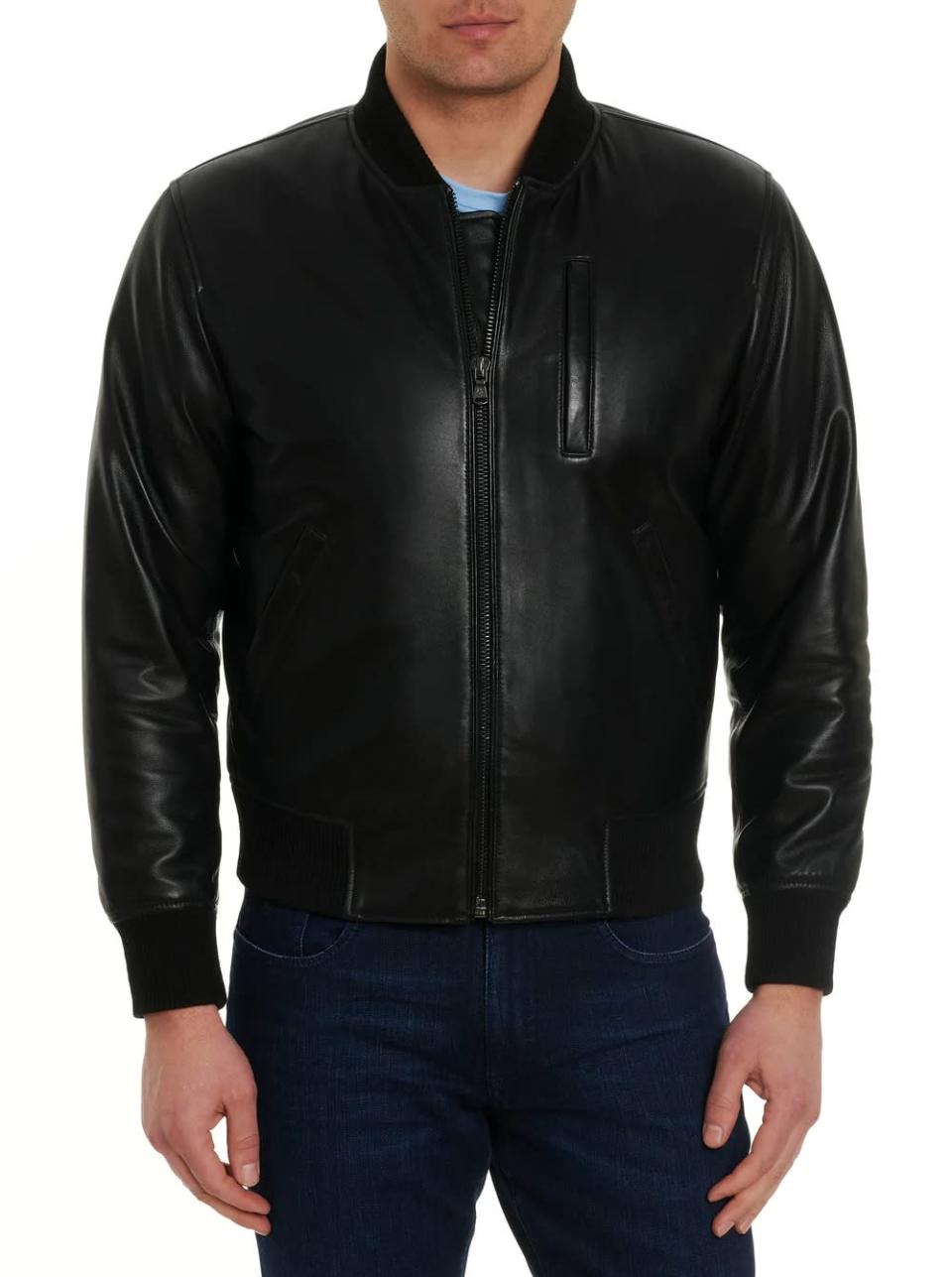 Best Men's Leather Jacket Robert Graham RG Voyager Leather Outerwear