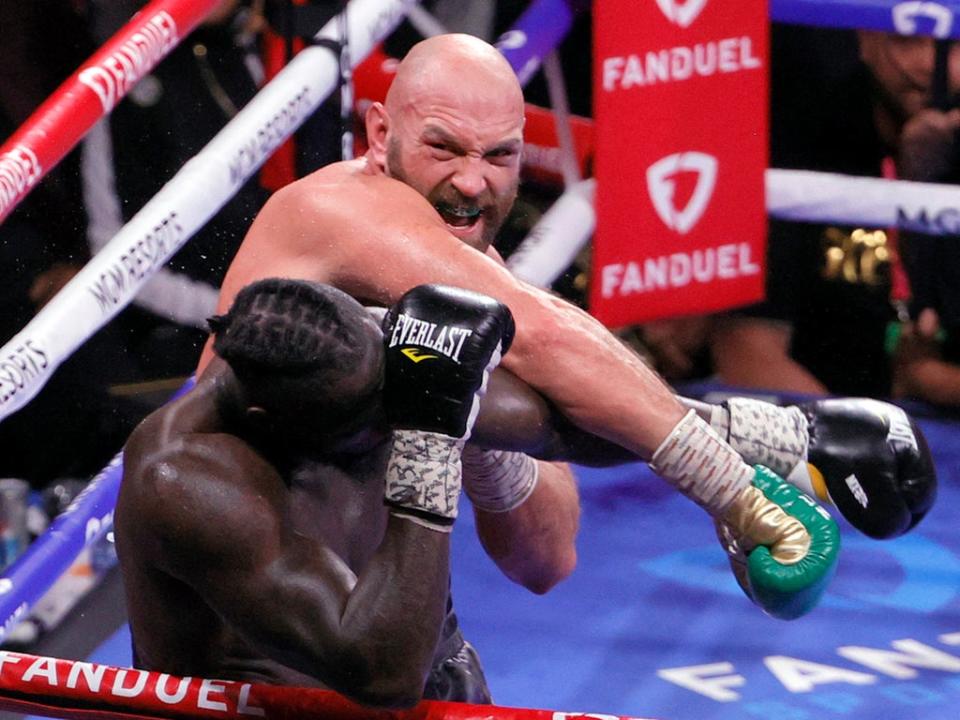 Tyson Fury knocks out Deontay Wilder to settle their heavyweight trilogy (Getty)