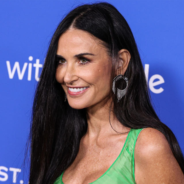 At 51, Demi Moore sizzles in a tiny black string bikini - India Today