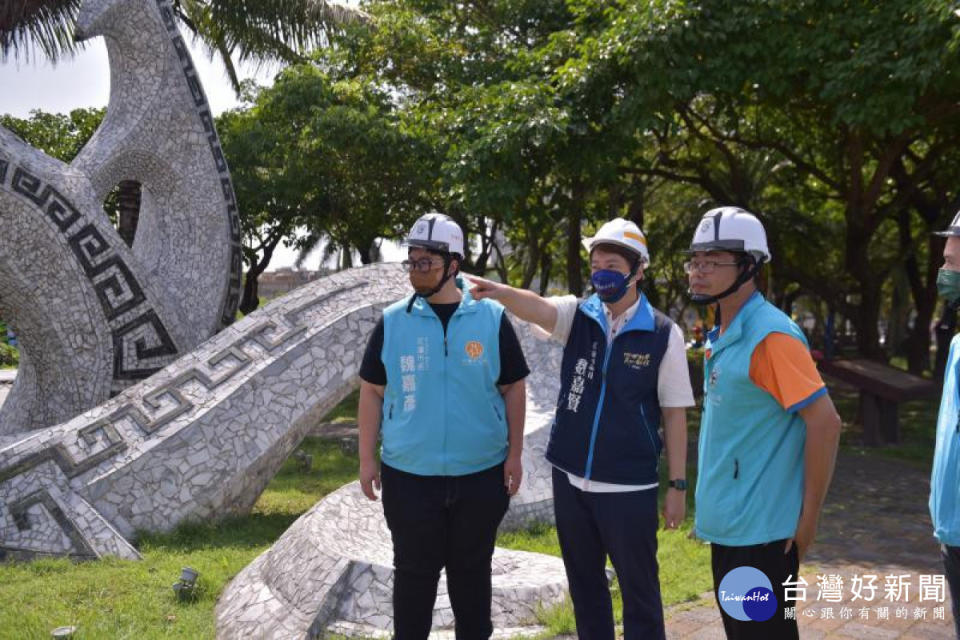 花蓮市公所改善永興路行穿線　打造安全交通環境