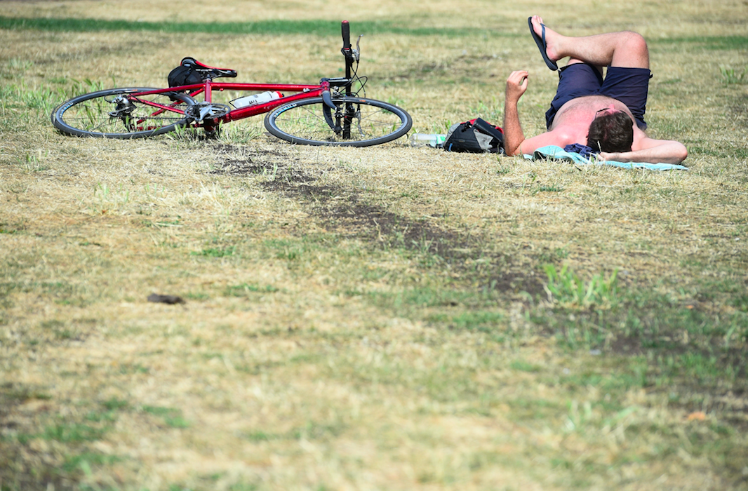 <em>Friday could be Britain’s hottest day ever (PA)</em>