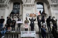 Protest against the death of George Floyd, in London