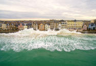 <p>Saint-Malo, France, by Easy Ride, taken at 53 feet. (Caters News) </p>