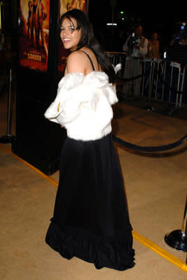 Michelle Rodriguez at the Hollywood premiere of Paramount Pictures' Sahara