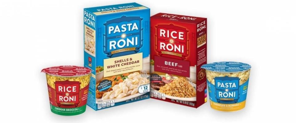 Rice-A-Roni and Pasta Roni products