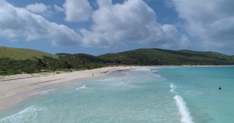 Puerto Rico's Flamenco Beach is considered among the world's best. 