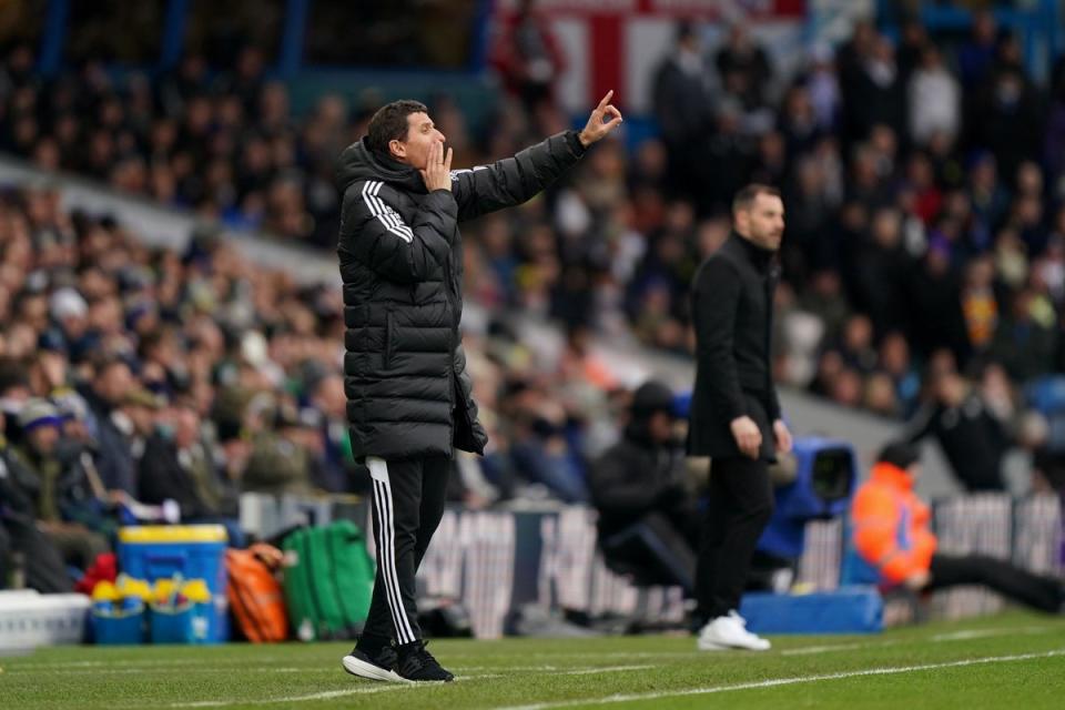 Leeds climbed out of the bottom three after winning head coach Javi Gracia’s first game in charge (Tim Goode/PA) (PA Wire)