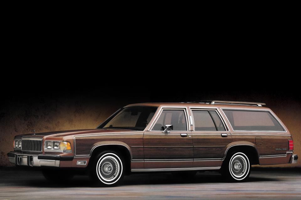<p>With General Motors’ B-platform wagons square in its sights, the Mercury Grand Marquis Colony Park – together with its Ford LTD Crown Victoria wagon twin – were the same dish served at a different restaurant.</p><p>V8s? Check. Plasti-timber body sides? Check? Space for <strong>eight passengers</strong>? Check? Enormous bodywork sat on a short wheelbase? You betcha. Not that 2903mm between the axles is short, of course, but it is when it accounts for just <strong>52.11%</strong> of the bumper-to-bumper measurement.</p><p>As the 1990s dawned, Ford pulled the plug on full-size wagons, focusing instead on SUVs and minivans for those who needed to transport lots of people and their detritus around, but it must have looked on at GM with a watchful eye as its rival had a final roll of the dice. Seems the Blue Oval made the right call.</p>