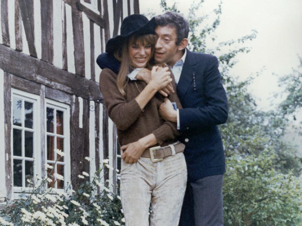 Serge Gainsbourg and Jane Birkin in 'Slogan.'