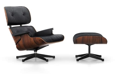 Eames lounge chair and ottoman