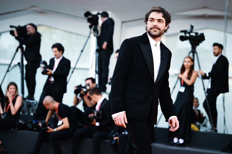 Peter Lanzani, en la alfombra roja