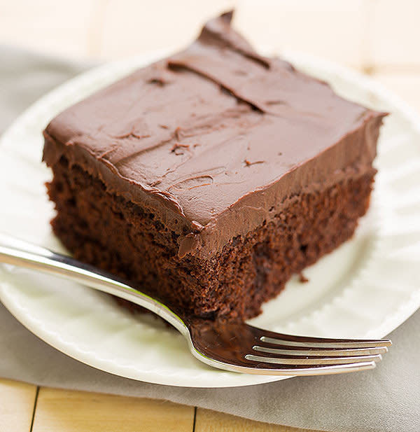 <strong>Get the <a href="http://www.browneyedbaker.com/chocolate-cake-with-whipped-mocha-ganache-frosting/" target="_blank">Chocolate Cake with Whipped Mocha Ganache Frosting recipe</a> from Brown Eyed Baker</strong>