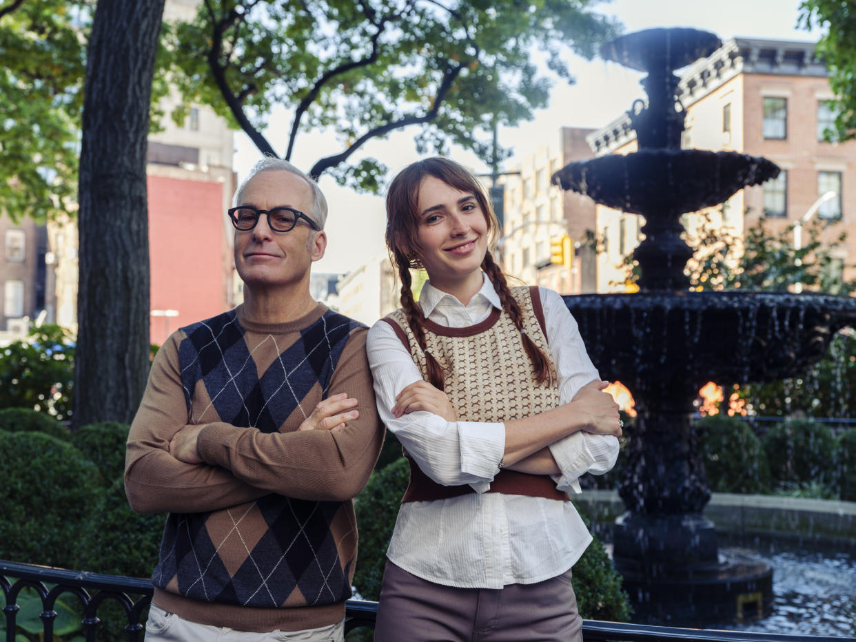 Bob and Erin Odenkirk. (Drew Gurian/Invision/AP)