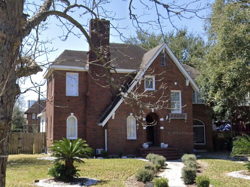 Beyonce's childhood home in Houston, Texas.