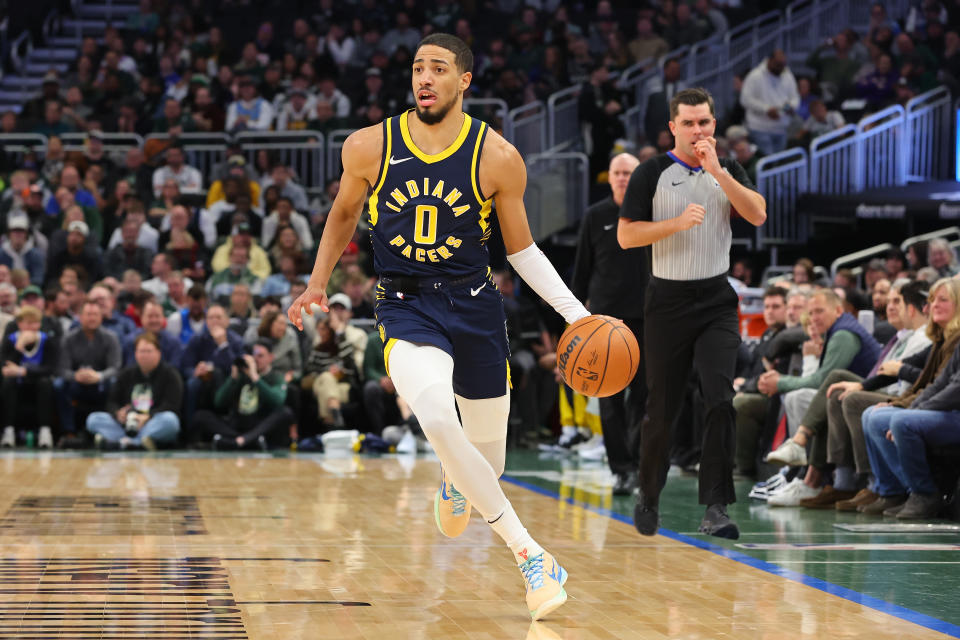 Tyrese Haliburton。（NBA Photo by Stacy Revere/Getty Images）