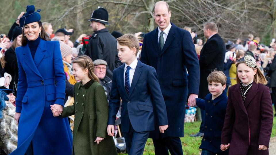 PHOTO: The British Royal Family Attend The Christmas Morning Service (Samir Hussein/WireImage)