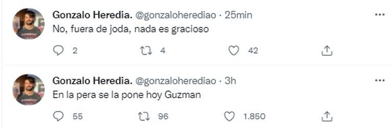 Los famosos se expresaron acerca de la renuncia del ministro de Economía, Martín Guzmán