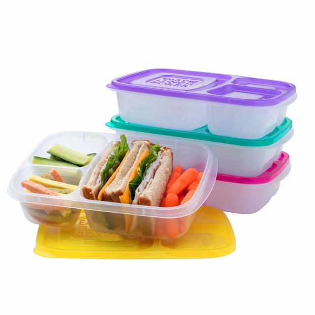 Caperci Stackable Bento Box Adult Lunch Box