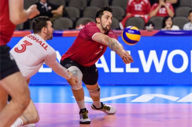 The Olympic-bound Canadian men's team finishes out the tournament in eighth place with a 7-8 record, having won its final five matches. (Courtesy of Volleyball Nations League - image credit)