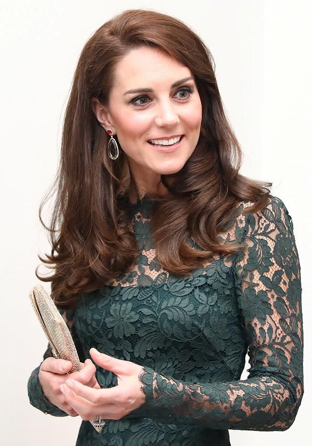 The mother-of-two was at the National Portrait Gallery in London. Photo: Getty