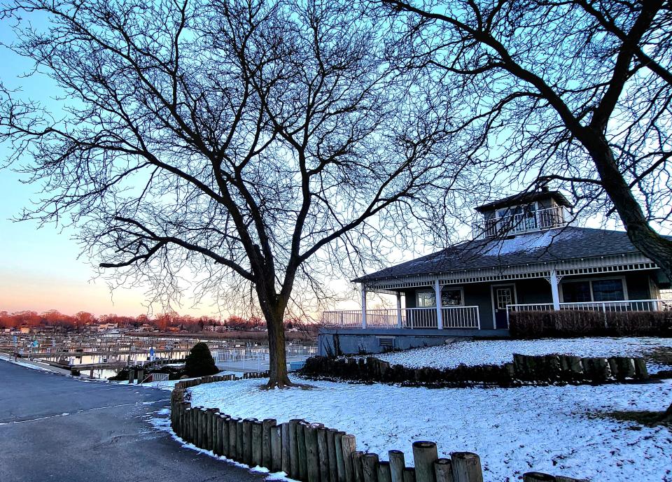 The club house and grounds surrounding Bridge Harbour Marina, shown on Tuesday, Dec. 19, 2023, are among the amenities slated for a facelift under new ownership.