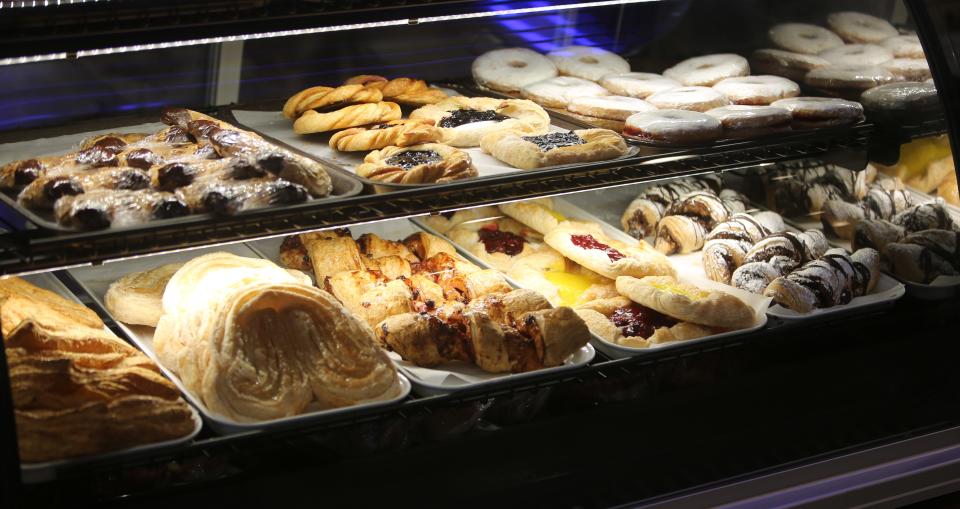 The dessert counter at the Brandywine Diner in Brandywine Hundred.