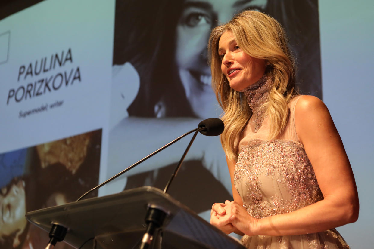 Paulina Porizkova on June 3, 2019, in New York City. (Photo: Gonzalo Marroquin/Patrick McMullan via Getty Images)