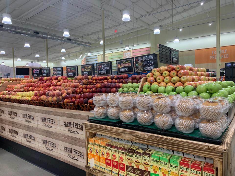 Sprouts Farmers Market sells local fresh produce.