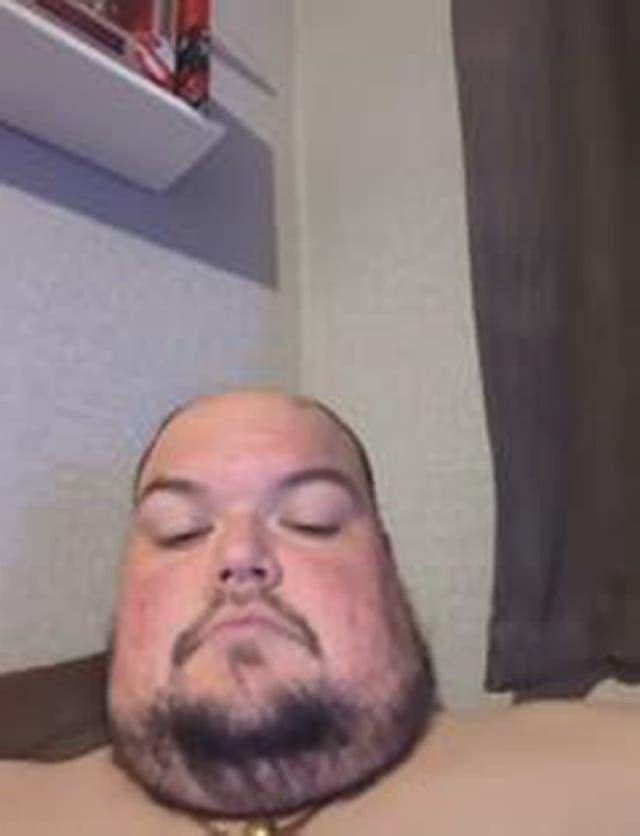 A selfie taken by Gavin Plumb, showing him balding with a beard