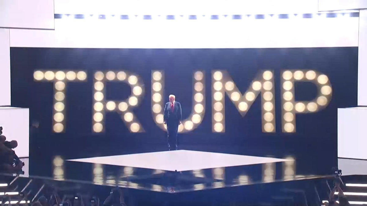 Watch: Trump's 2024 RNC entrance