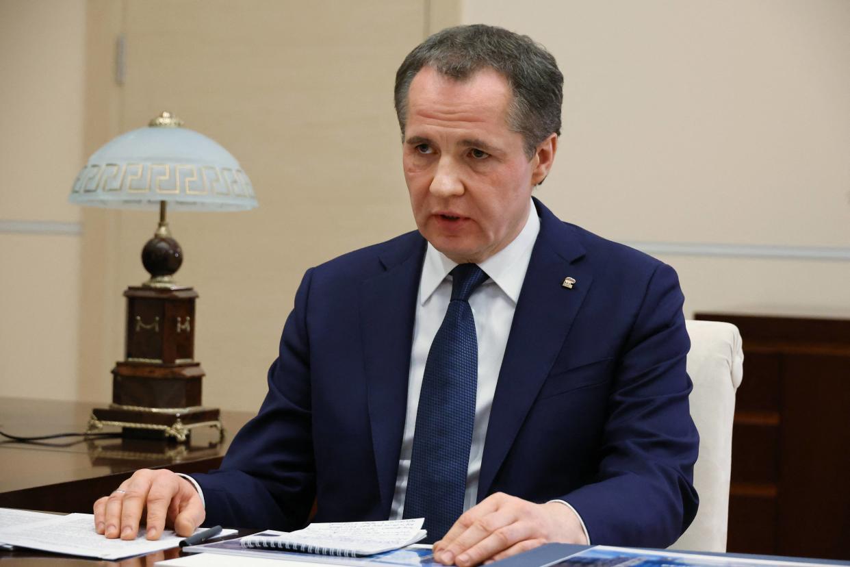 Le gouverneur de la région russe de Belgorod Vyacheslav Gladkov, le 24 janvier 2023 