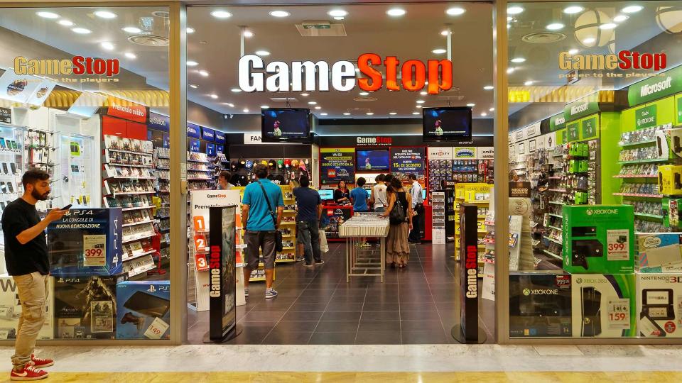 gamestop store front