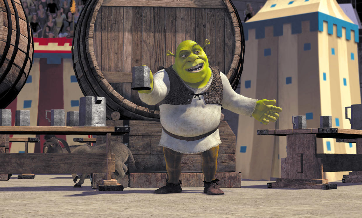 Shrek stars in the 2001 movie of the same name. (Photo: DreamWorks/courtesy Everett)