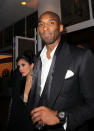 Vanessa Laine and Kobe Bryant attend HBO's Official Golden Globe Awards After Party held at Circa 55 Restaurant at The Beverly Hilton Hotel on January 13, 2013 in Beverly Hills, California.