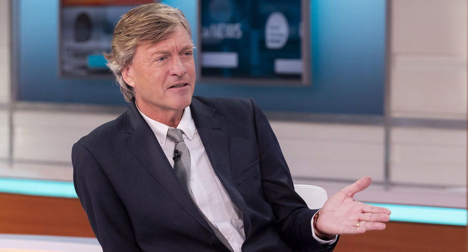 Richard Madeley on Good Morning Britain. (ITV/Shutterstock)