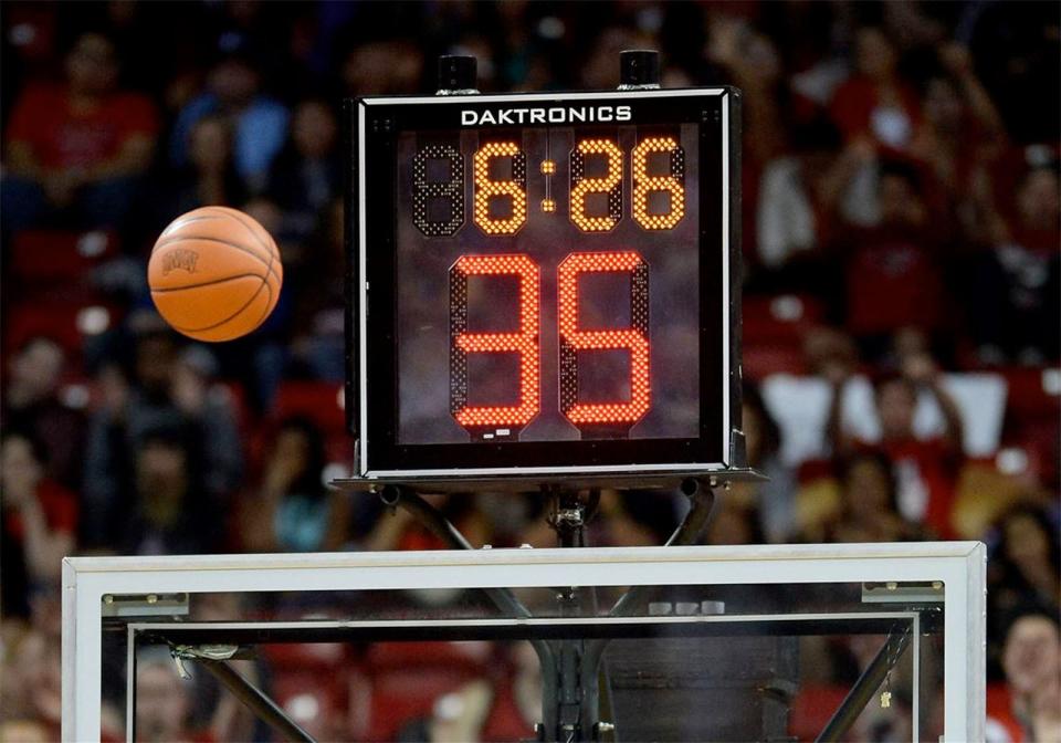 The National Federation of State High School Associations recently approved the option of adding the shot clock to high school basketball.