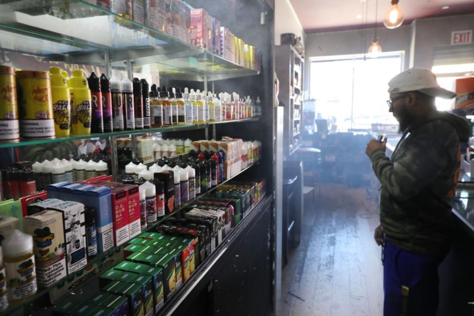 Flavored vape and e-cigarette products were made illegal in 2020. Getty Images