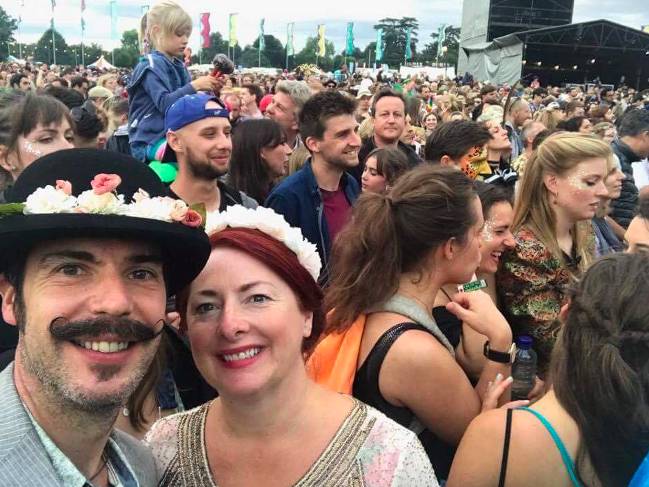 <em>Mr Cameron has previously been spotted photobombing a couple at Wilderness Festival (SWNS)</em>