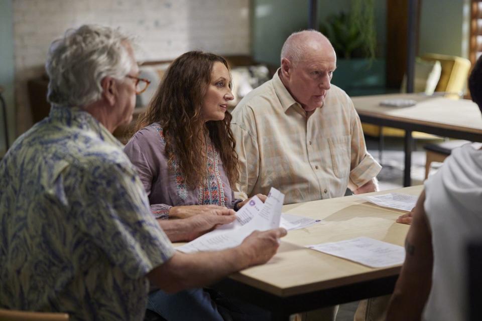 john palmer, roo stewart and alf stewart in home and away