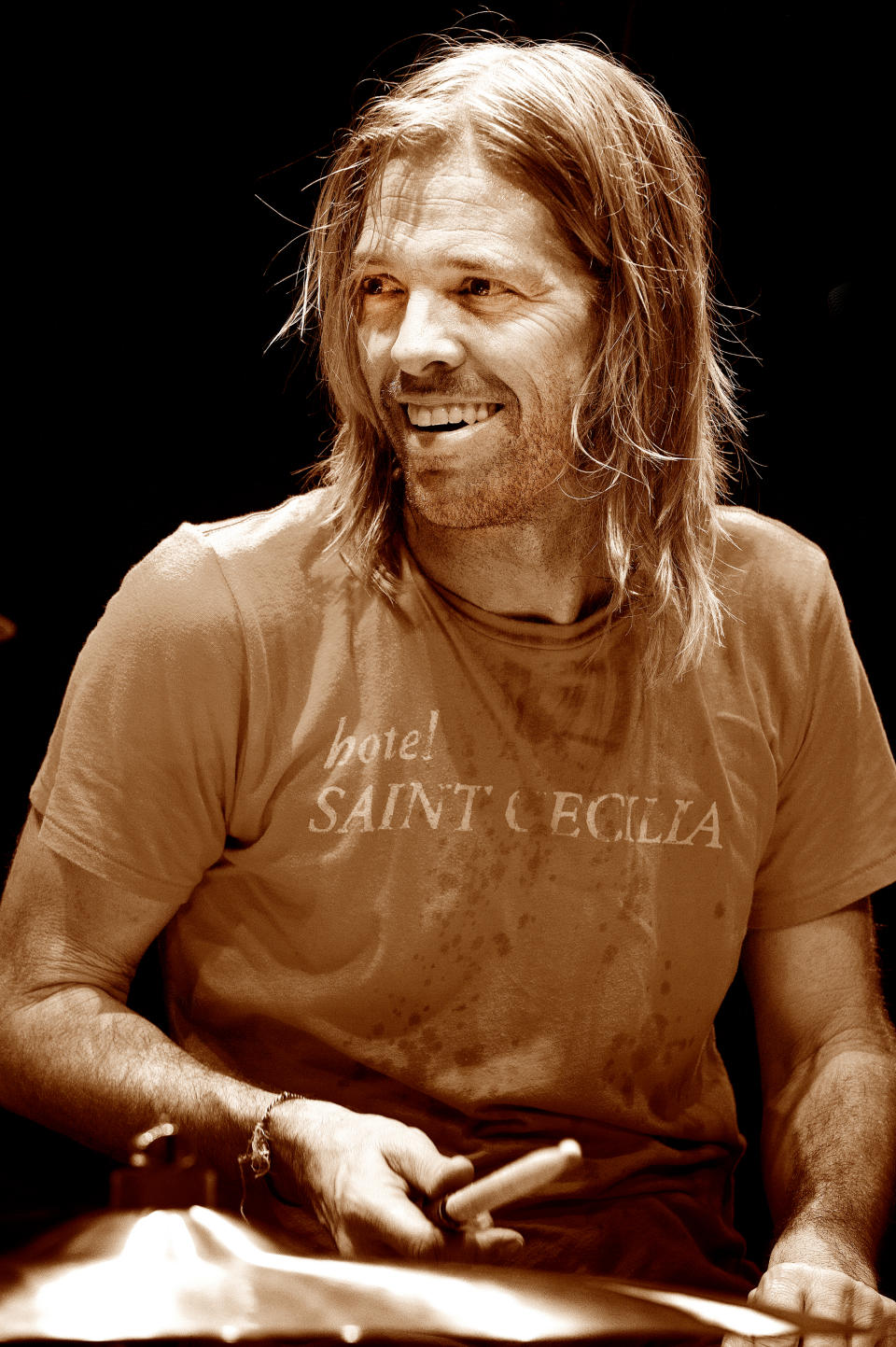 Closeup of Taylor Hawkins