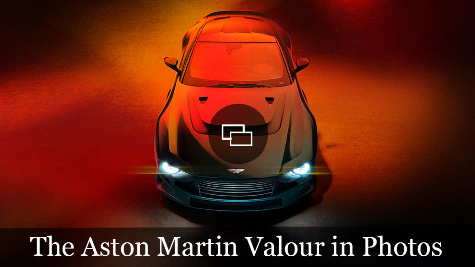 The Aston Martin Valour in Photos