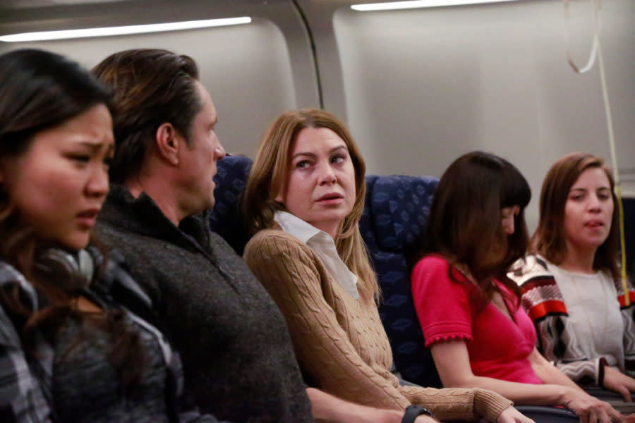 “Bachelor” fave Becca Tilley popped off on Twitter because Meredith Grey was on her flight, and girl, we get it