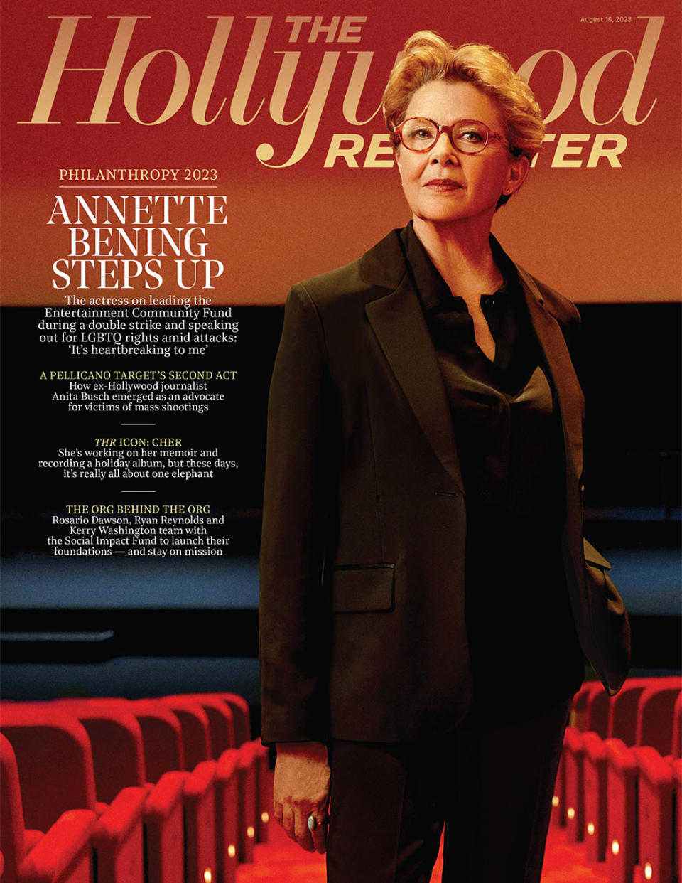Annette Bening Photographed By Austin Hargrave